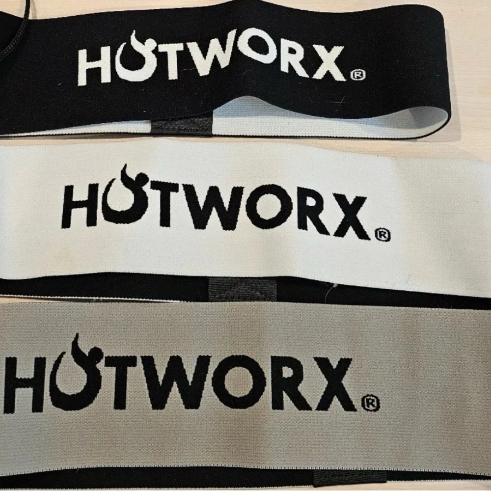 HOTWORX Resistance Bands Set - Black, White, Gray - Picture 1 of 1